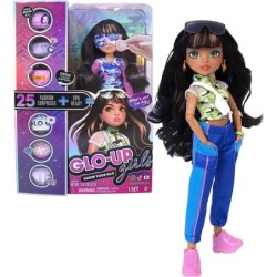 InstaGlam Glo-Up Girls Alex Fashion Doll 25 Surprises + Spa Ready Toy Gift