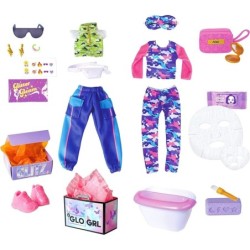 InstaGlam Glo-Up Girls Alex Fashion Doll 25 Surprises + Spa Ready Toy Gift