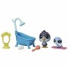 Littlest Pet Shop Series 1 Soakin’ Up Fun *New Penguin Seal Figure Shower Play