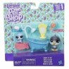 Littlest Pet Shop Series 1 Soakin’ Up Fun *New Penguin Seal Figure Shower Play