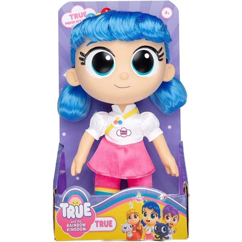 True and The Rainbow Kingdom - True 10" Bedtime Doll with Night Light Plush Toys