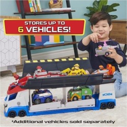 PAW Patrol Transforming PAW Patroller Dual Vehicle Launchers Ryder Figure ATV V2