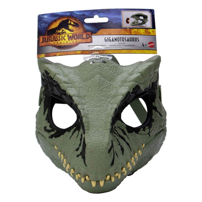 Jurassic World Dominion Giganotosaurus Dinosaur Dino Mask Mattel ...