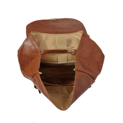 ELF JADE Nappy Bag Backpack Vegan Leather Brown Diaper Mummy Mother Baby Gift