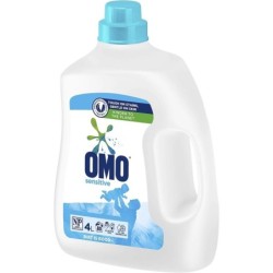 Omo Sensitive Laundry Liquid Detergent Front n Top Loader 8L NO Fragrance