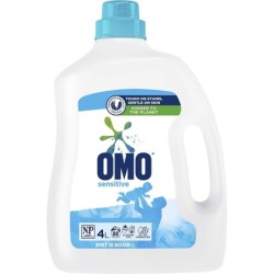 Omo Sensitive Laundry Liquid Detergent Front n Top Loader 8L NO Fragrance