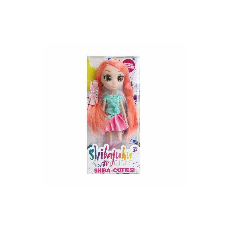 Shibajuku Girls Shiba-Cuties Miki Version 2 Mini Fashion Doll 6 Inches