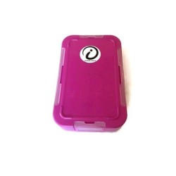 Pink Leakproof Bento Lunch Box 540ML 3 Comp + spork BPA Free Microwavable