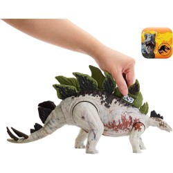 Jurassic World Dominion Gigantic Trackers Stegosaurus Attack Motion & Tracking