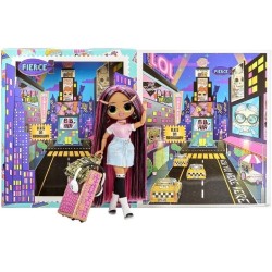 LOL Surprise OMG World Travel City Babe Fashion Doll 15 Surprises Girl Play Toys