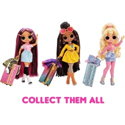 LOL Surprise OMG World Travel Fly Gurl Fashion Doll 15 Surprises Girl Play Toys