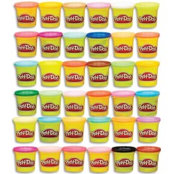 Play Doh Mega Pack 36 Cans Ages 3+ PlayDoh Toy Boys Girls Build Fun Happy Gift