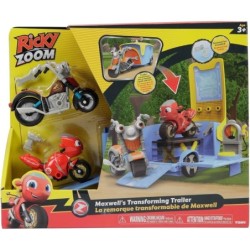 Ricky Zoom Maxwell Transforming Trailer Playset Ages 3+ New Toy Bike Pickup Car