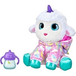 FurReal Sweet Jammiecorn Lamb Pink Hoodie Interactive Plush 35+ Sounds Reactions