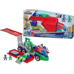 PJ Masks PJ Launching Seeker Preschool Toy Transforming Vehicle Playset