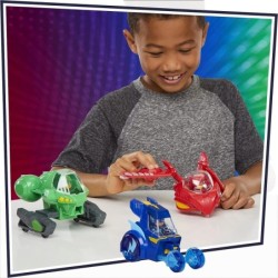 PJ Masks 3-in-1 Combiner Jet Combines 3 vehicles Cat-Car Gekko-Mobile Owl-Glider