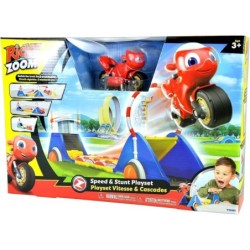 Ricky Zoom Speed and Stunt Kids Playset Play Set Track Launcher Motorcycle Toy