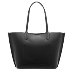 DKNY Tote Handbag Women's Shoulder Bag Black Genuine Saffiano Leather RRP449