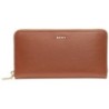 DKNY Bryant Caramel Brown  Zip Around Wallet Cows Leather  Brand New RRP209