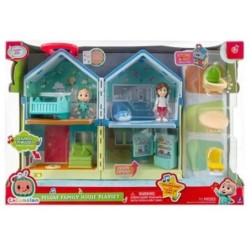 Cocomelon Kids Deluxe Family House Playset Toy Luxury 3+ Store n Go Carry Case