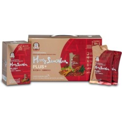 Hong Sam Won Plus Korean Red Ginseng Premium Herbal Drink 30pk x 50ml BB05/12/24