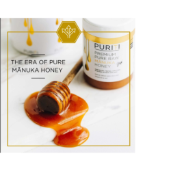 Puriti Premium Pure Raw Manuka Honey UMF 10+ MGO 263+ 1kg BB14/04/28 NZ Product