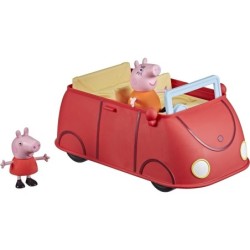 Peppa Pig Adventures Peppa's Family Red Car Playset Vehicle Sounds Mummy Figures