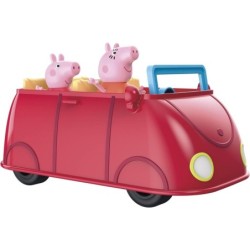 Peppa Pig Adventures Peppa's Family Red Car Playset Vehicle Sounds Mummy Figures