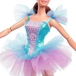 Barbie Signature Ballet Wishes Doll HCB87 Brunette 12In Ballerina Costume Tutu