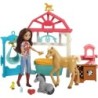 Spirit Foal Nursery Playset with Lucky Doll Caretaking Area Cradle Bunny Crate