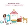 Spirit Foal Nursery Playset with Lucky Doll Caretaking Area Cradle Bunny Crate