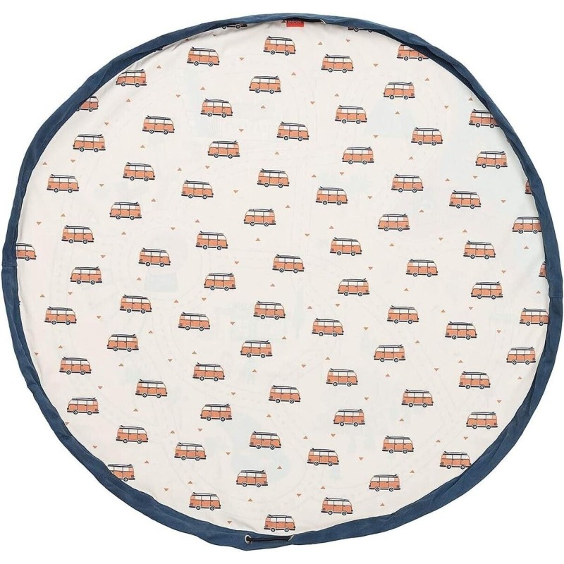Play&Go Toy Storage Bag L.A. Roadmap Playmat Double Reversible