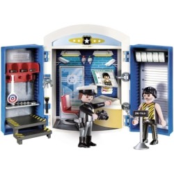 PLAYMOBIL 70306 Police Station Play Box Ages 4+ Toy Fight Car Camera Key