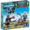 Playmobil How to Train your Dragon Hiccup, Astrid And Dragon 21pc 70040