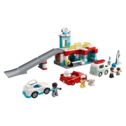 LEGO Duplo 10948 Parking Garage and Car Wash 2+ Toddler Toys 112pcs