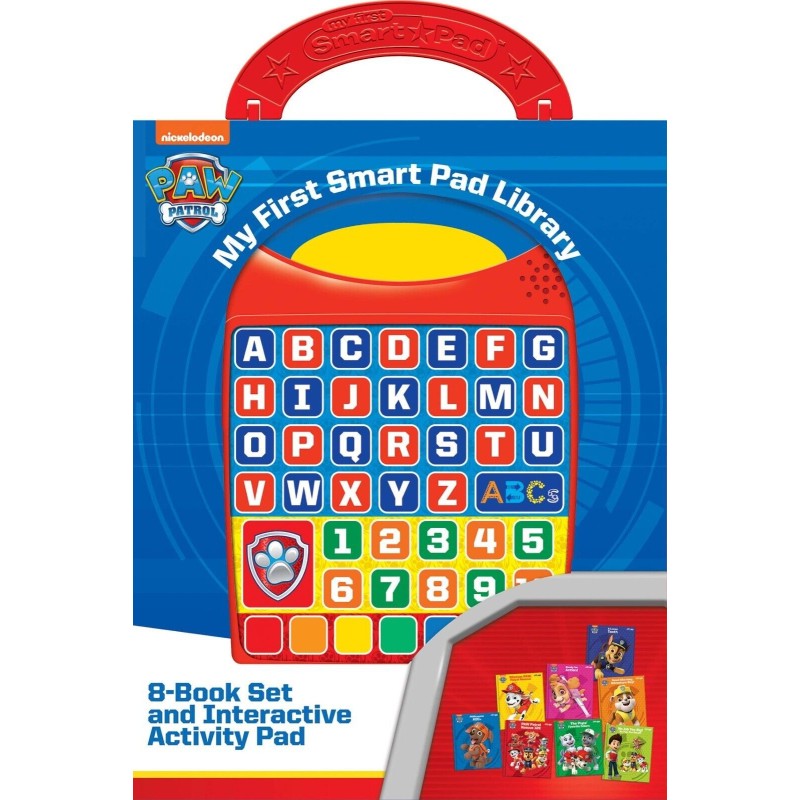 Nickelodeon Paw Patrol My First Smart Pad Library 8 books Set and Interactive