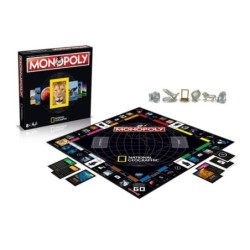 NEW Games National Geographic Monopoly Board Game Play Toys Kids Family Fun