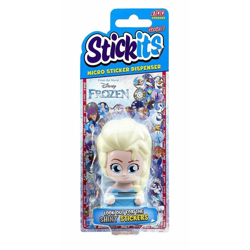 Stickits Micro Sticker Dispenser - Disney Frozen - Elsa *100 stickers included