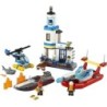 Lego City 60308 Seaside Police and Fire Mission Set Helicopter Speed Boat 297pcs