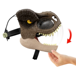 Jurassic World Dominion Tyrannosaurus Rex T-REX Chomp 'N Roar Mask Dinosaur Toy