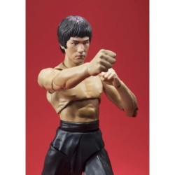 Bandai Tamashii Nations Bruce Lee S.H.Figuarts Action Figure 4 Faces 5.5 Inches