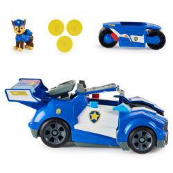 Paw Patrol Chase Transforming City Cruiser Vehicle Figure Light Sound Toy Gift