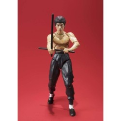 Bandai Tamashii Nations Bruce Lee S.H.Figuarts Action Figure 4 Faces 5.5 Inches