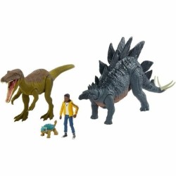 Jurassic World CAMP CRETACEOUS Adventure Set - Ankylosaurus Stegosaurus Baryonyx