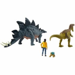 Jurassic World CAMP CRETACEOUS Adventure Set - Ankylosaurus Stegosaurus Baryonyx