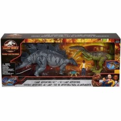 Jurassic World CAMP CRETACEOUS Adventure Set - Ankylosaurus Stegosaurus Baryonyx