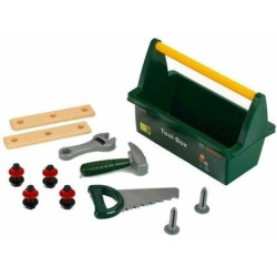 Bosch Tool Box Kids Pretend Play Tradie Role Play Toys Set Hammer Shifter Saw