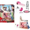 Miraculous Ladybug Marinette's 2 in 1 Balcony Bedroom Playset 60cm 2 floor Toys