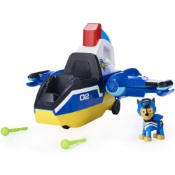 Paw Patrol Spiral Transforming Rescue Jet Lights Sounds Chase Figure Toys Gift