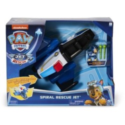 Paw Patrol Spiral Transforming Rescue Jet Lights Sounds Chase Figure Toys Gift